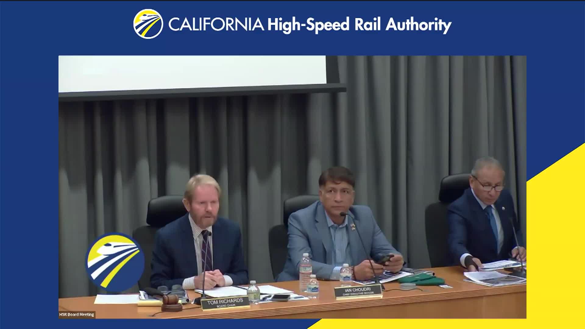 California High-Speed Rail Board Of Directors Meeting