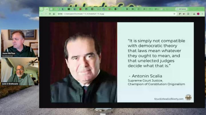 Thumbnail image for The Knuckleheads Of Liberty: "Bench Activism And The Erosion Of Rule Of Law"