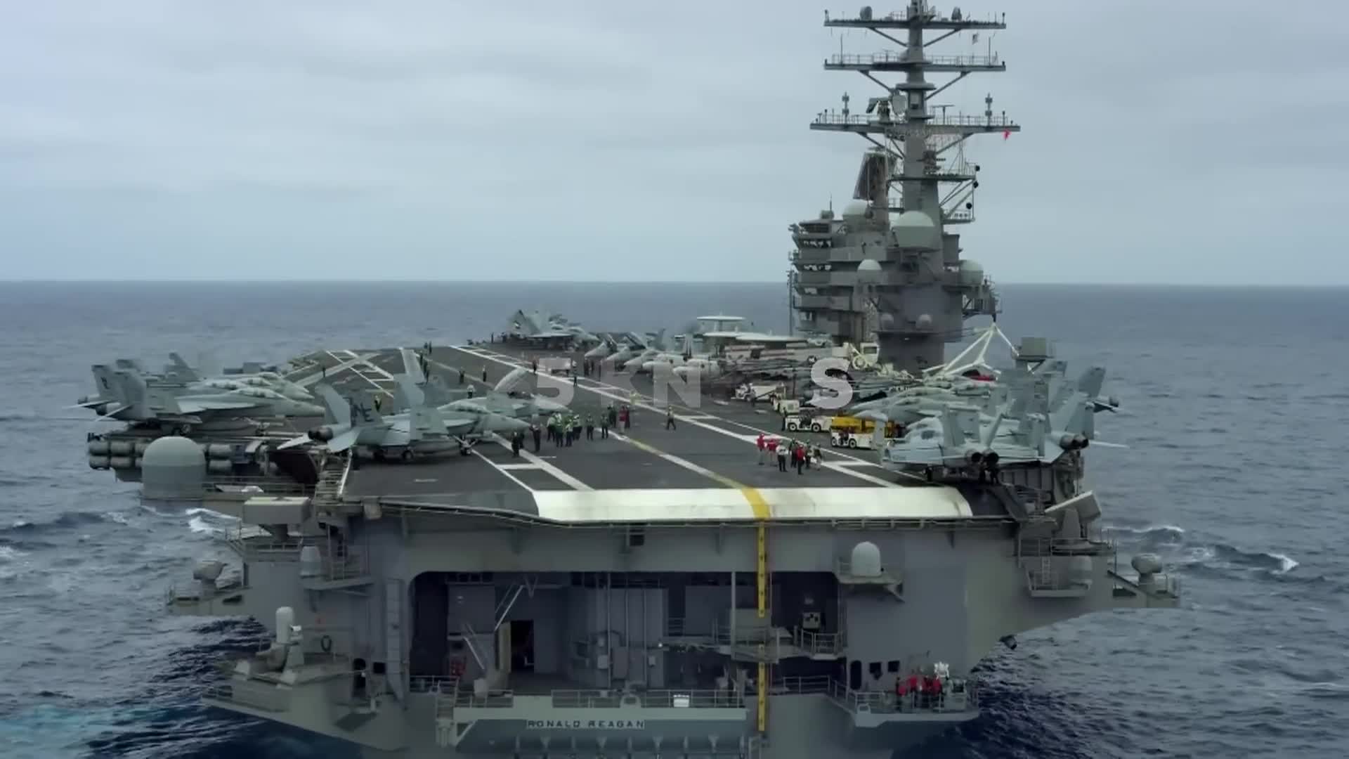 City At Sea: "Life Inside The World's Largest US Navy Aircraft Carrier"