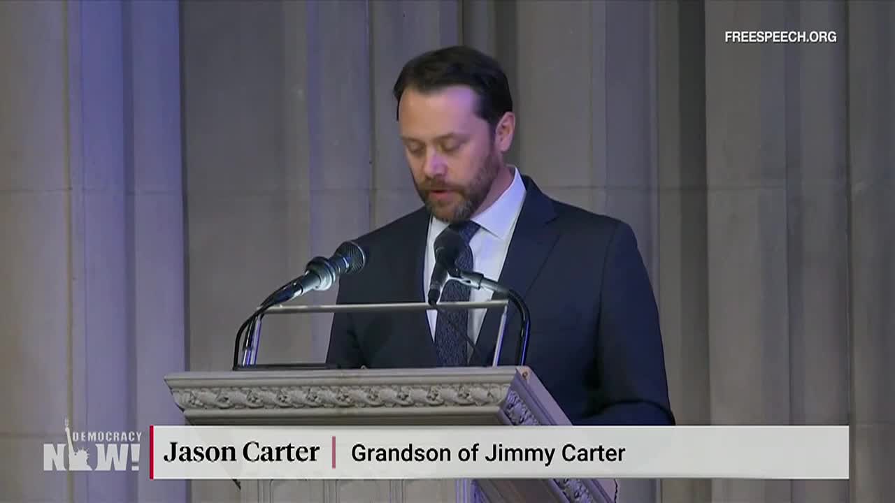Democracy Now! 2025 Year In Review: "Internment Of President Jimmy Carter"
