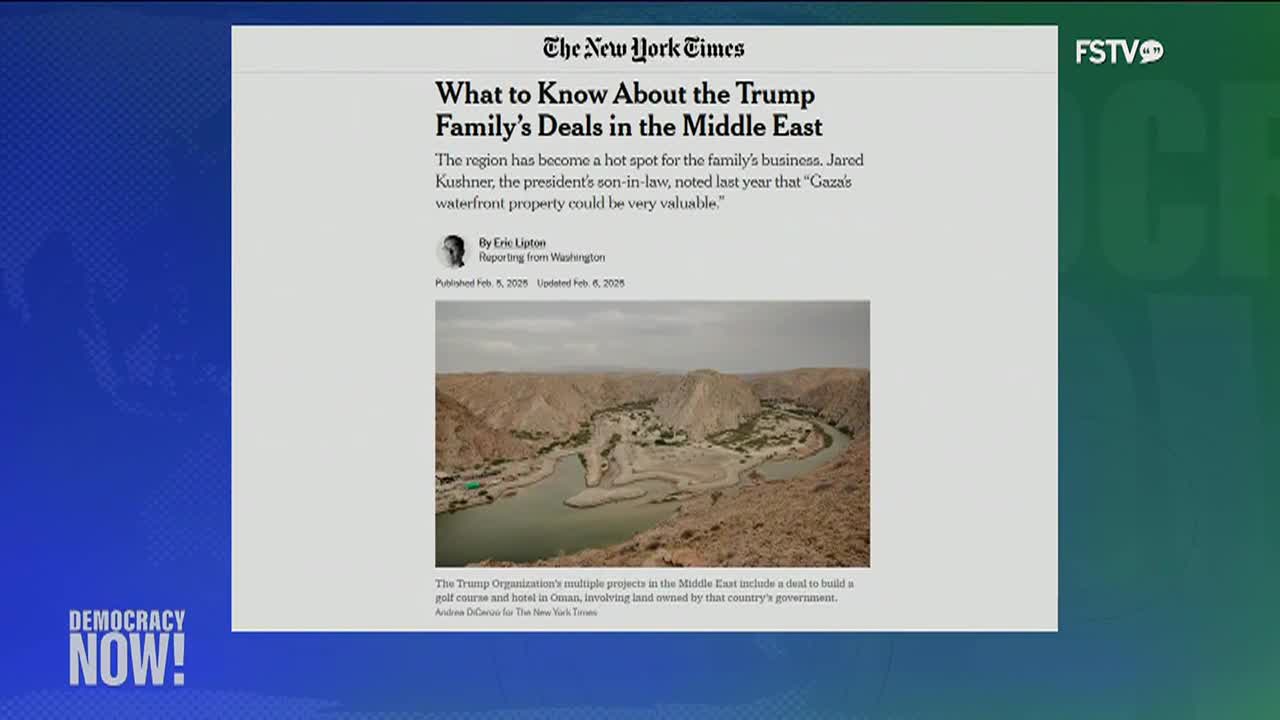 Thumbnail image for Democracy Now! 021325