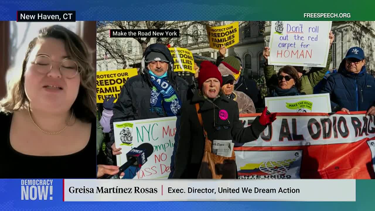 Democracy Now! 2025 Year In Review: "Indigenous Leader Leonard Peltier Released"